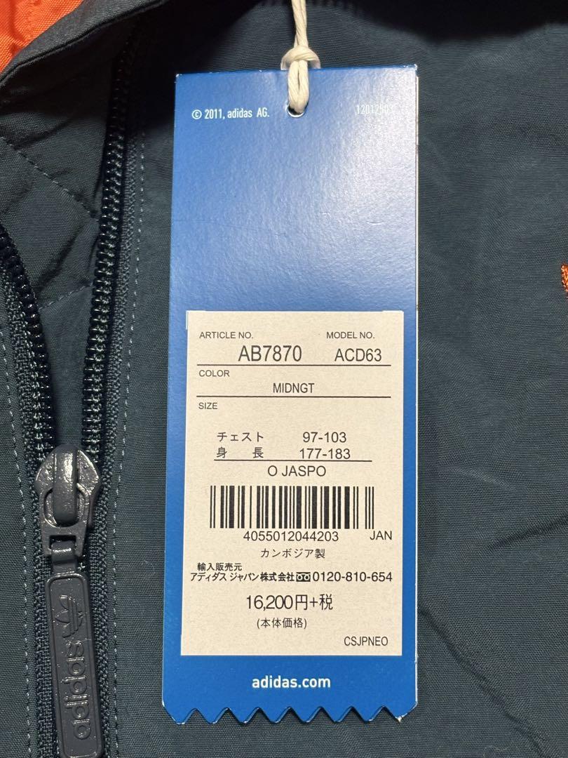 【未使用品】adidas ACD63 ミッドナイト キルティングジャケット 8,888円