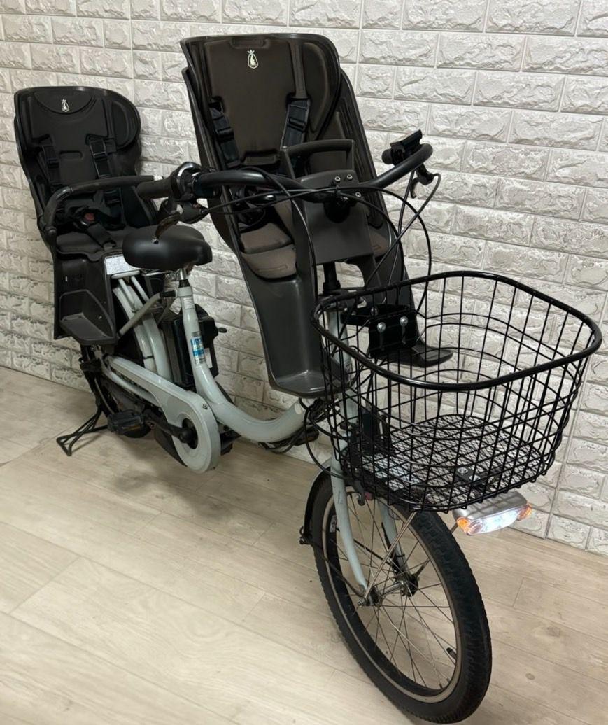 ✨美品✨室内保管✨純正チャイルドシート✨ブリヂストンビッケ2子供乗せ電動自転車