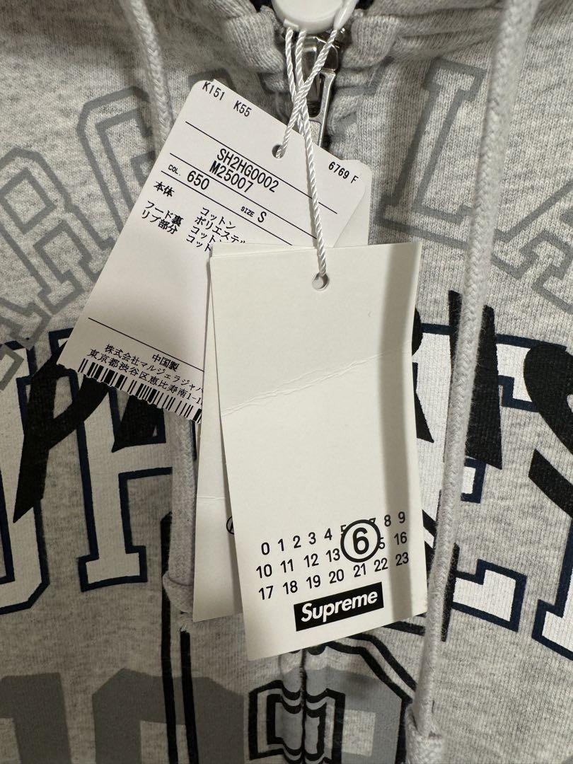 Supreme MM6 Maison Margiela ジップパーカー Sサイズ