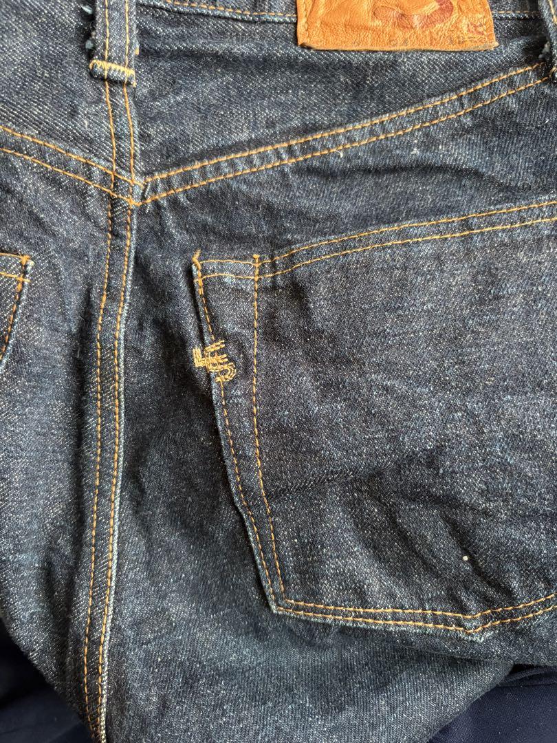 極美品】45RPMデニム R66 ジーンズ ユニセックス W27 L34赤耳