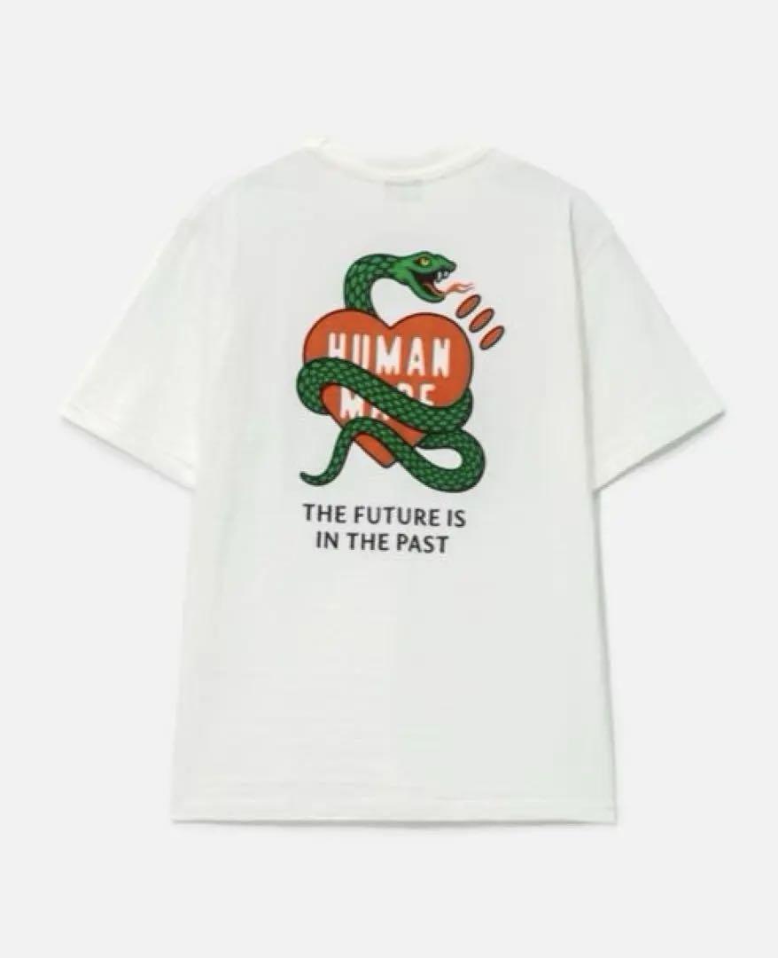 ヒューマンメイド　Tシャツ XL ヒューマンメイド GRAPHIC T-SHIRT WHITE ヘビTシャツ XL