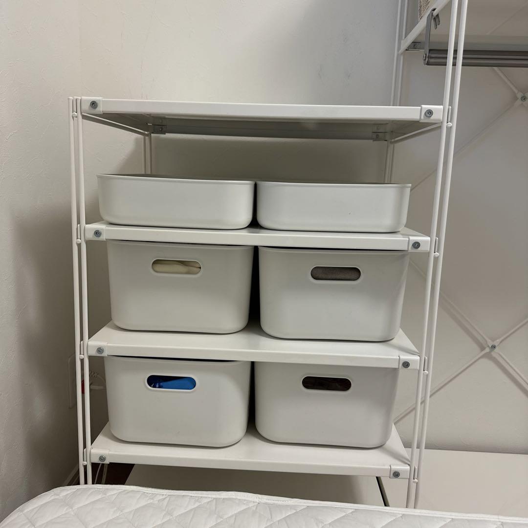MUJI スチールユニットシェルフ