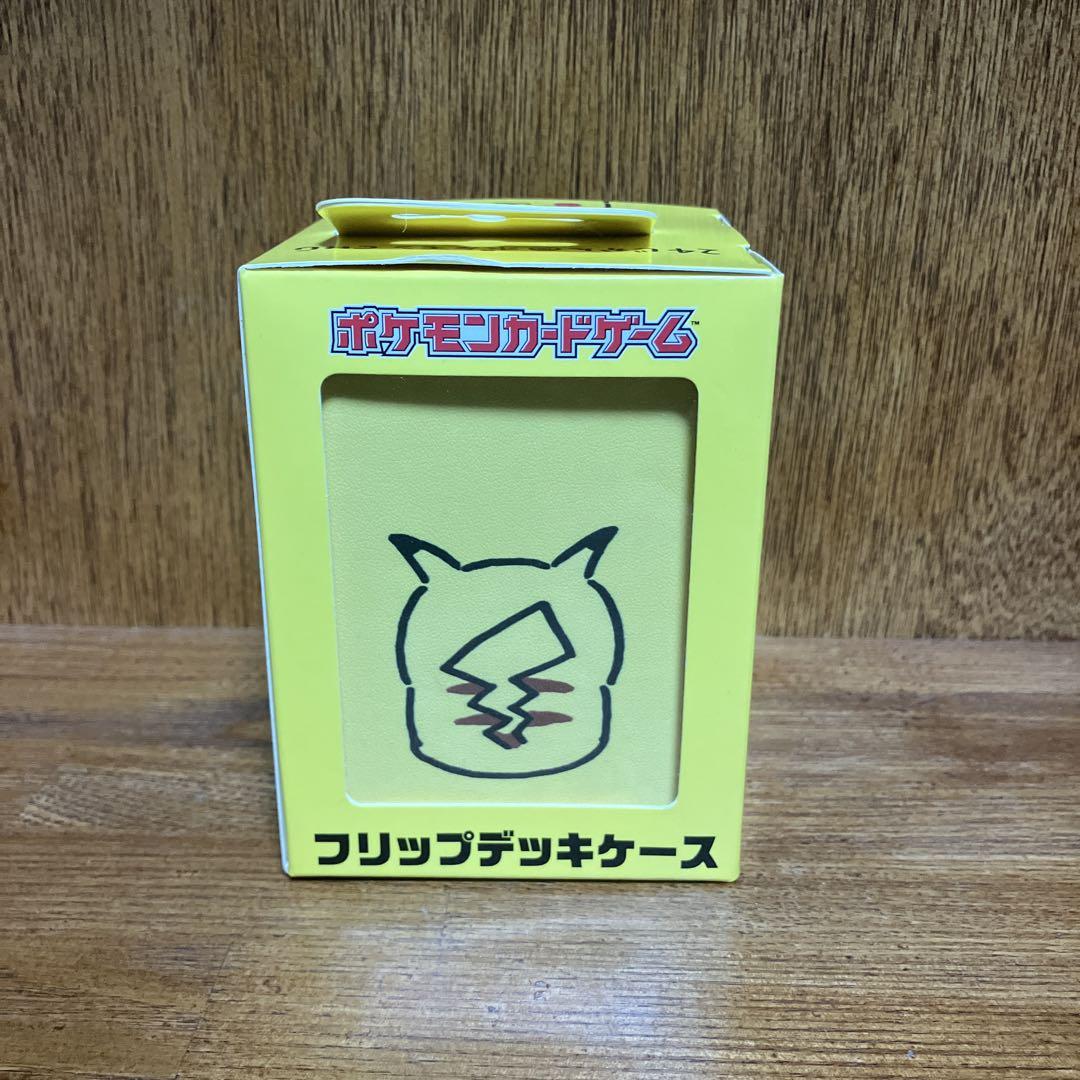 新品 24じかん ポケモンchu ピカチュウ フリップデッキケース