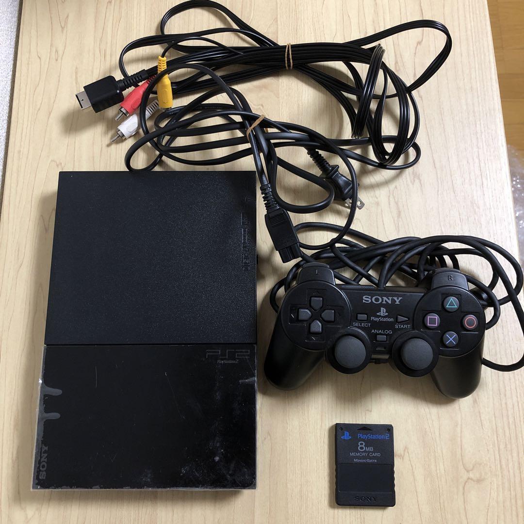 【動作確認済み】PS2 SCPH-90000 本体メモリーカードドラクエ付き