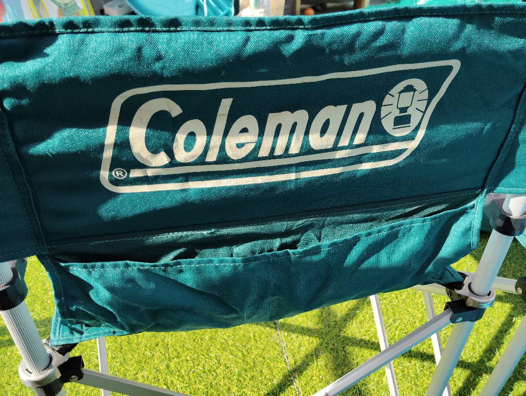 Coleman スリムキャプテンチェア 2脚セット 緑