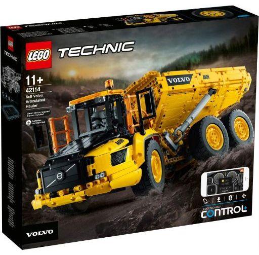 レゴ テクニック 6x6 ボルボ アーティキュレート ダンプトラック 42114