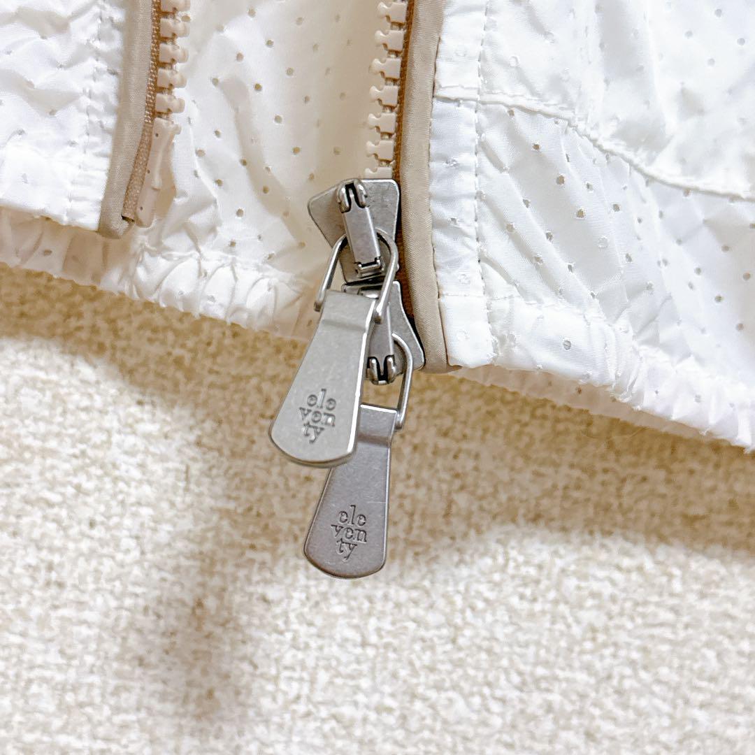 新品タグ付き eleventy イレブンティ パンチングナイロンブルゾン