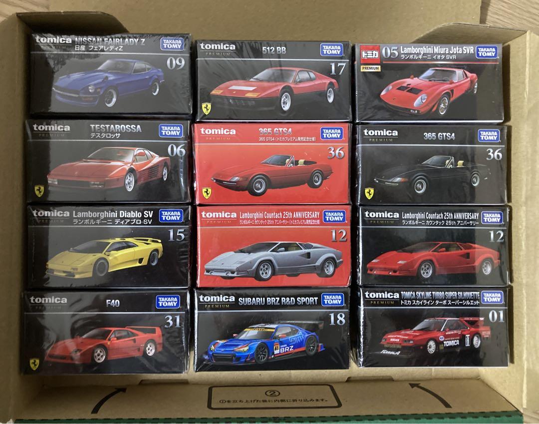 トミカ プレミアム 12台セット