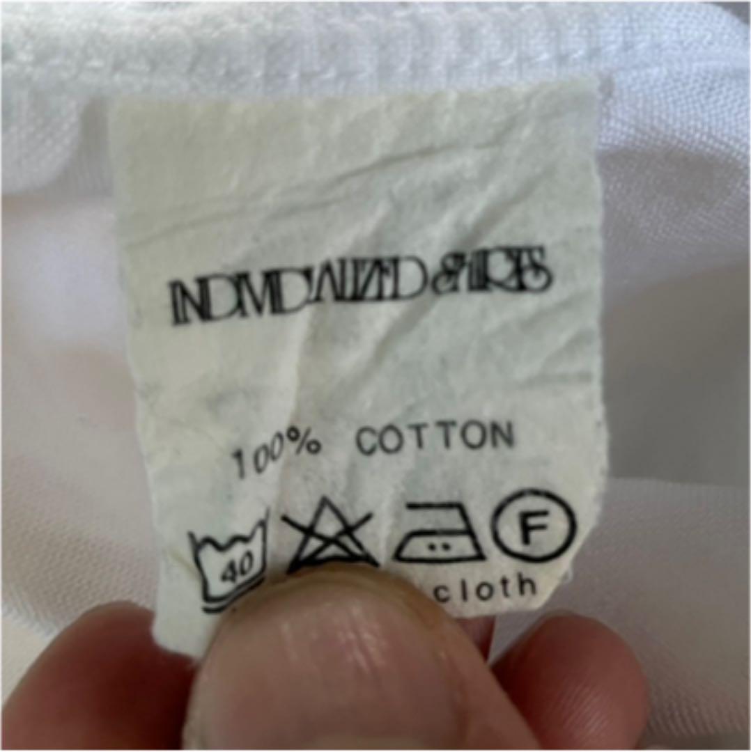 特価最新作 サイズ大きめ SHIRTS edlQO-m95784881120 オックスフォードシャツ白INDIVIDUALIZED 低価お買い得