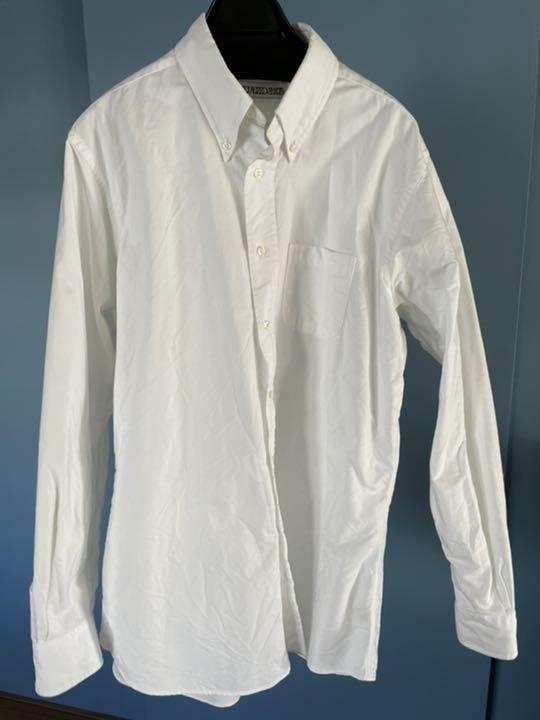 特価最新作 サイズ大きめ SHIRTS edlQO-m95784881120 オックスフォードシャツ白INDIVIDUALIZED 低価お買い得