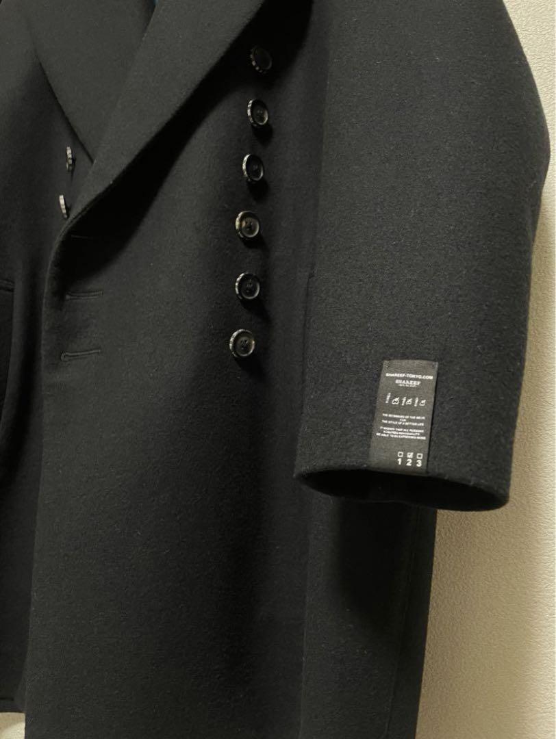 シャリーフ SHAREEF コクーン コート COAT 黒 studious