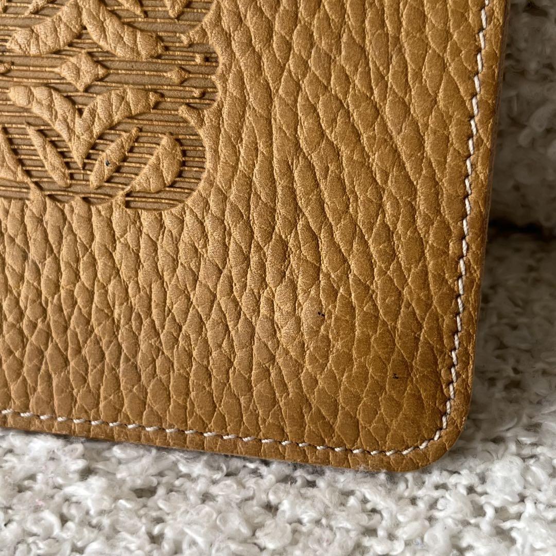 Loewe アナグラム レザー コイン ケース 財布 小銭入れ スクウェア