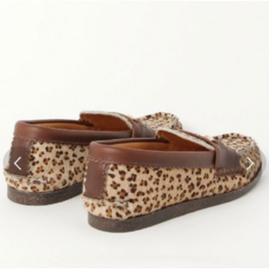 YUKETEN ユケテン 別注 LEOPARD BIT LOAFER size9