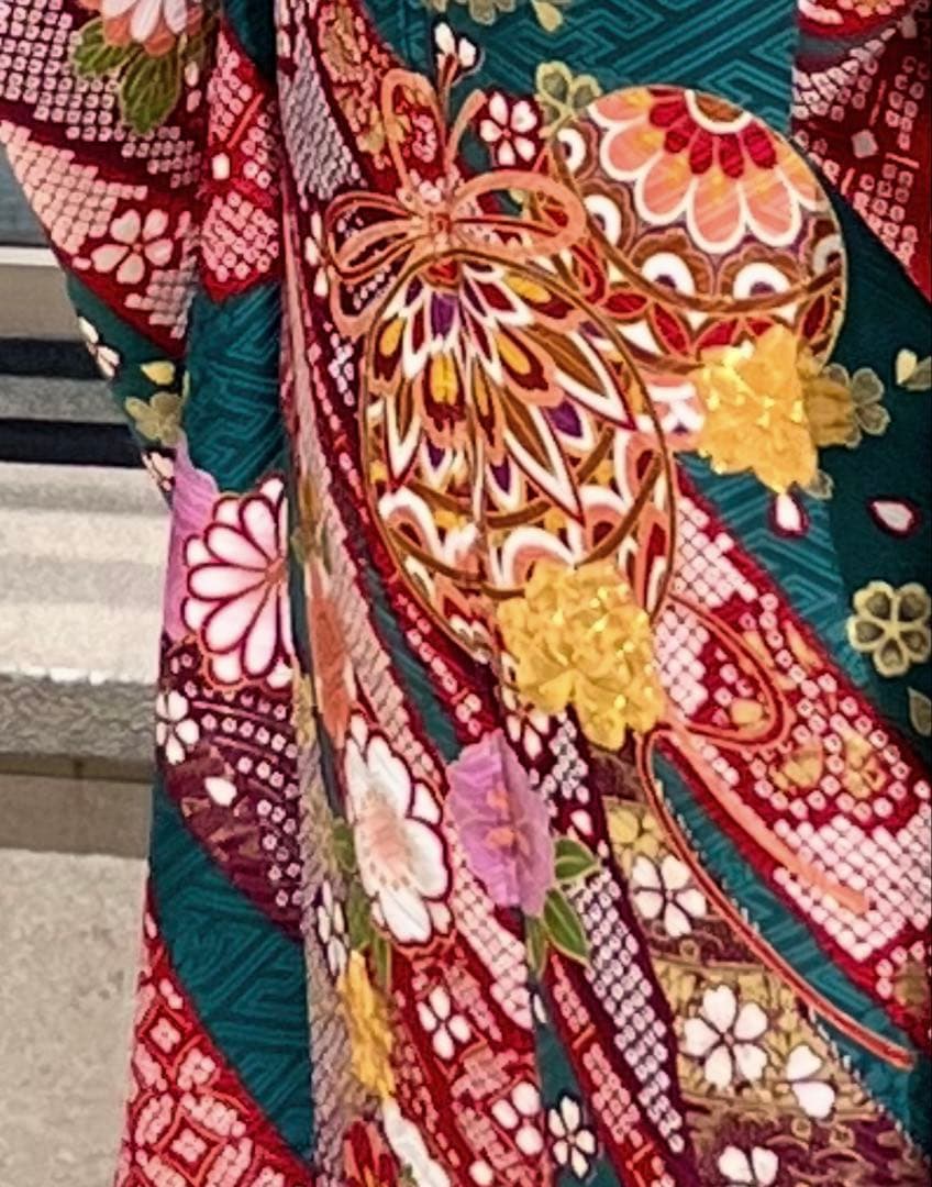 振袖フルセット 成人式 草履&バッグ 着付け小物付き 振袖フルセット 成人式 草履&バッグ 着付け小物付き