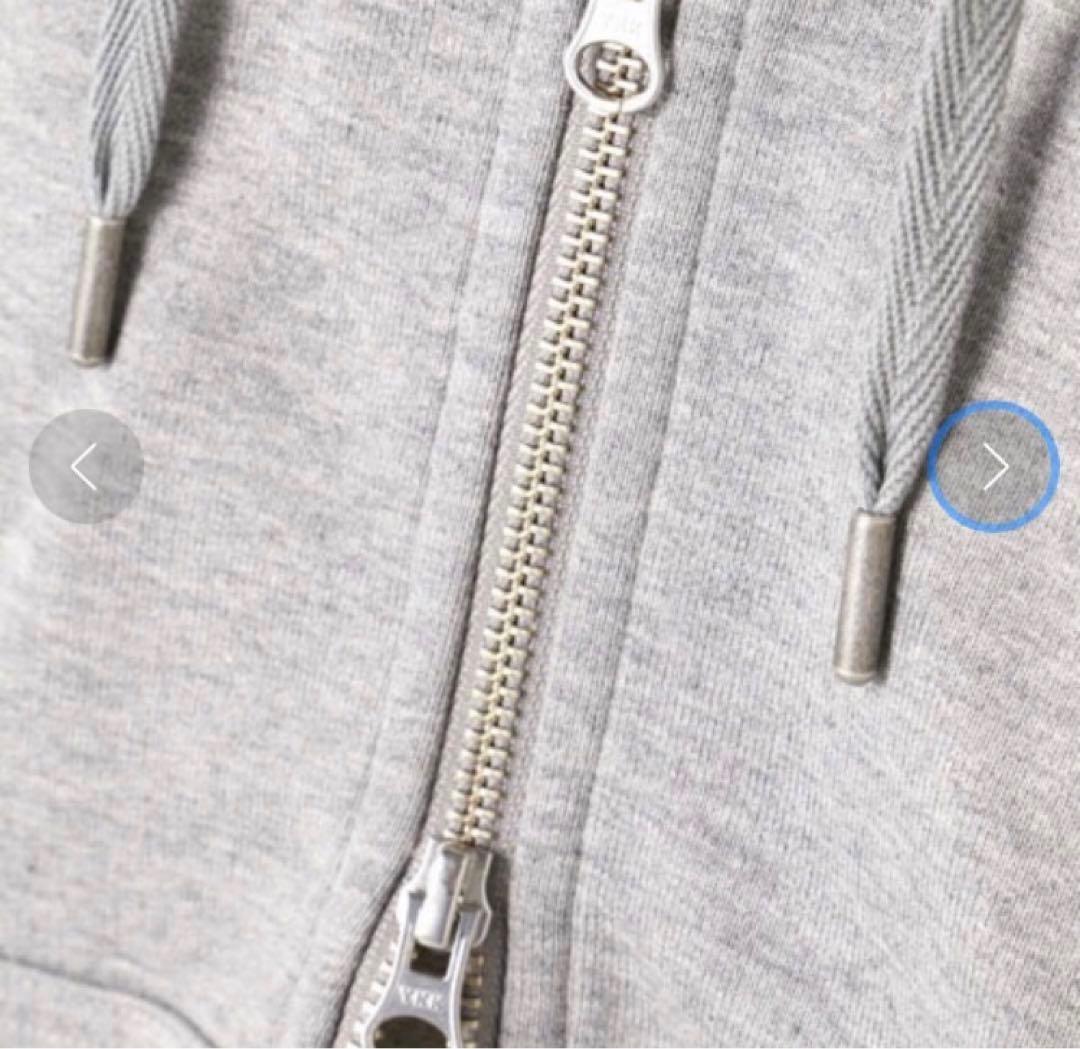 SUNSPEL サンスペル フルジップ グレー フード付き パーカー サイズ2 SUNSPEL サンスペル フルジップ グレー フード付き パーカー サイズ2