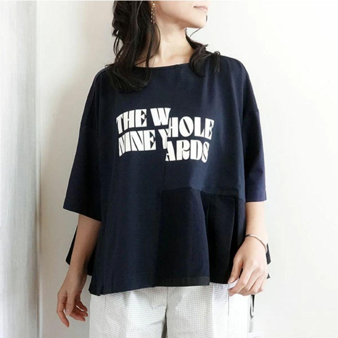 ara·ara アラアラ 新品タグ付 ロゴリメイクトップス 定価¥26,400