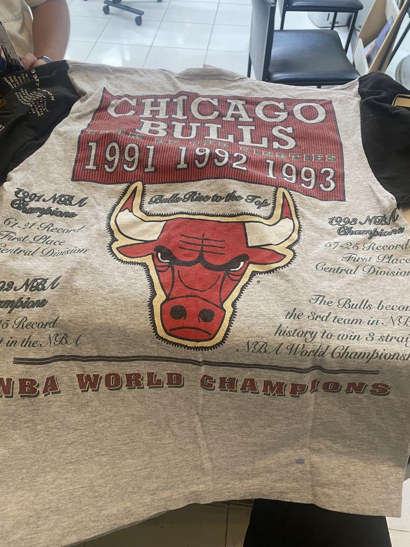 CHICAGO bulls シカゴブルズ　3連覇　サイズL