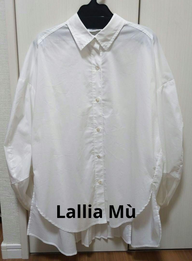 Lallia Mû】バックプリーツシャツ_2505030080124 | EGAMI OFF