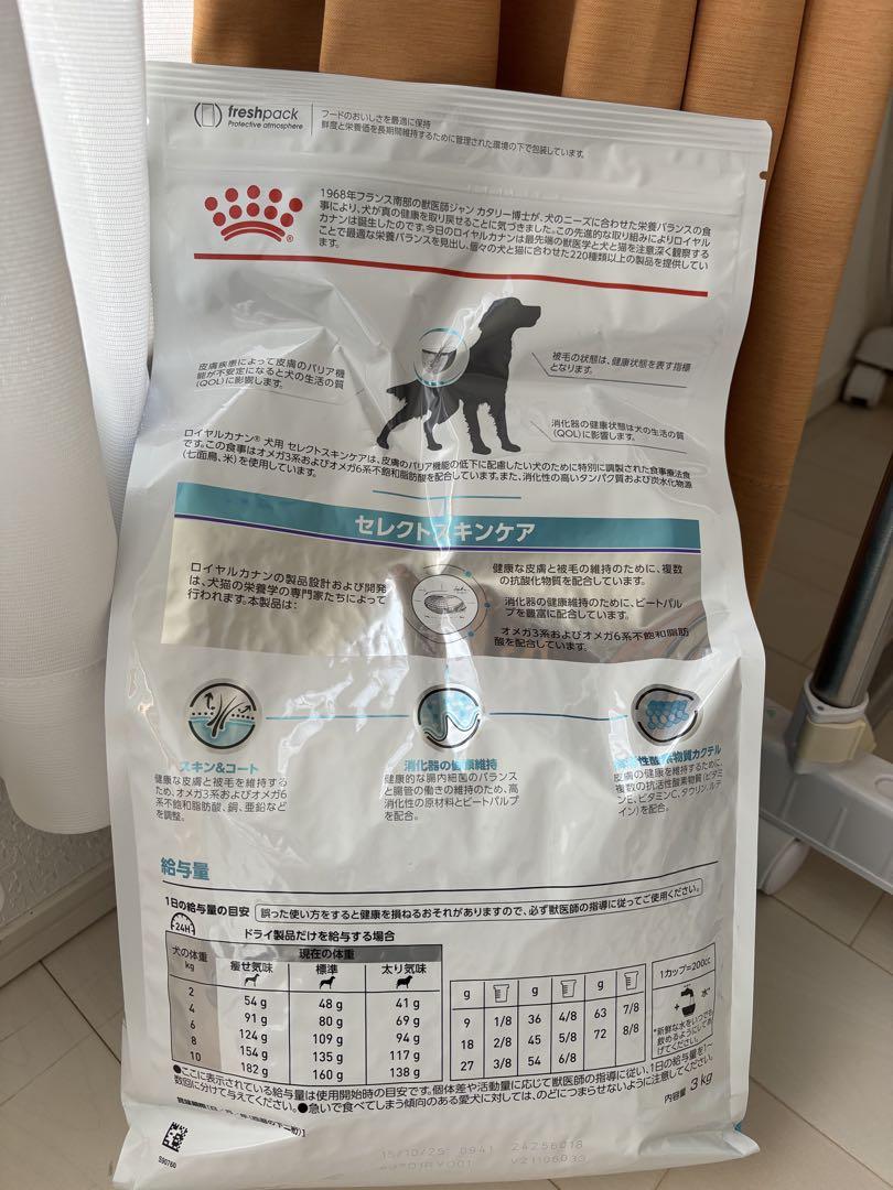  CANIN セレクトスキンケア 3kg×4袋