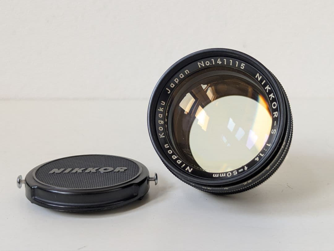 オリンピック Nipponkogaku Nikkor-S 1.4 50mmニコンFマウント