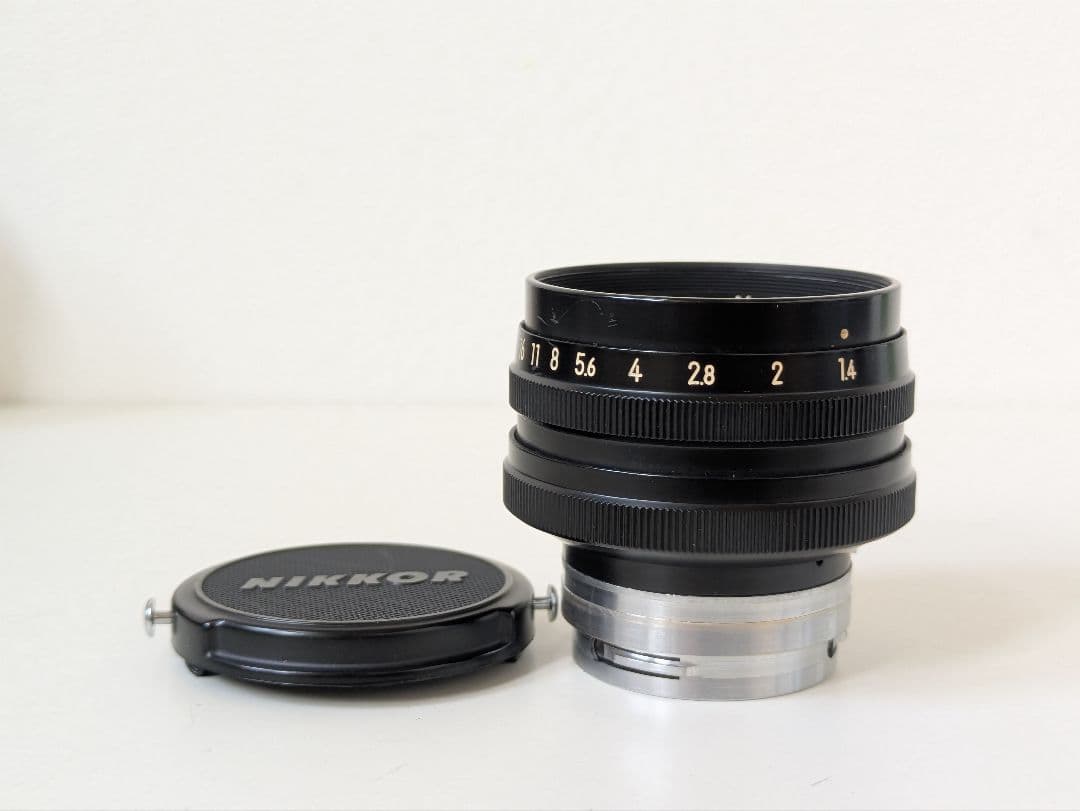 オリンピック Nipponkogaku Nikkor-S 1.4 50mm