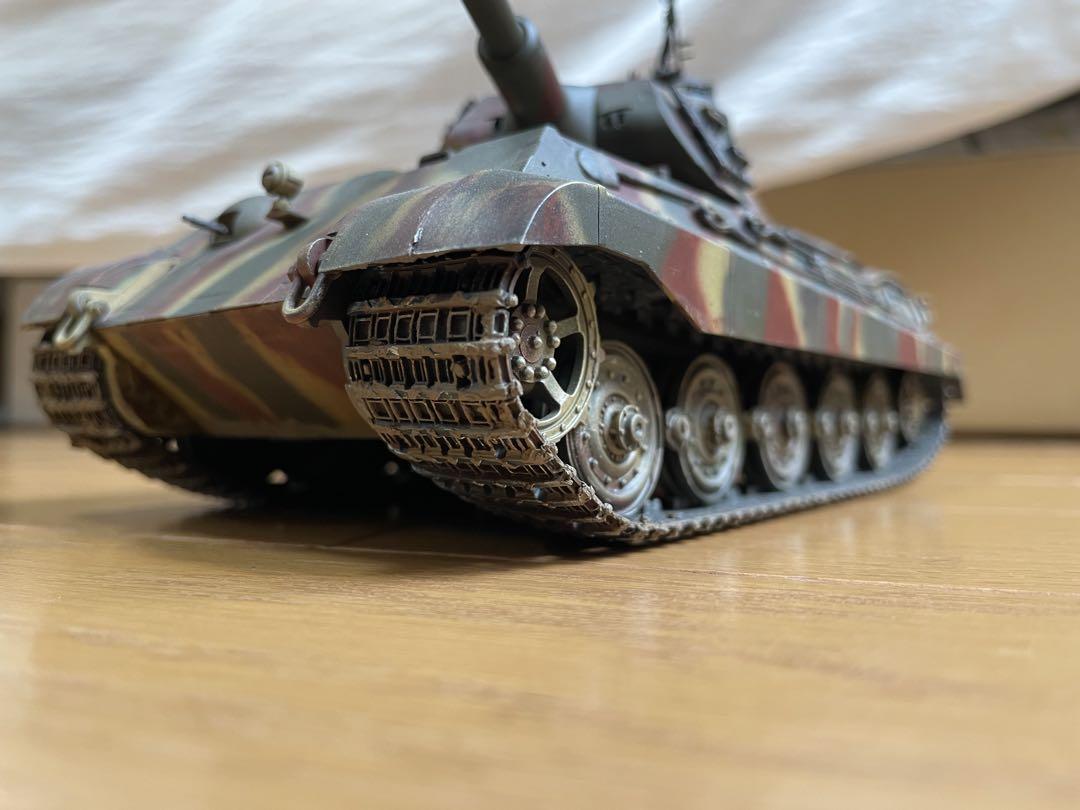 タミヤ1/35 ティーガーⅡ(ポルシェ砲塔) ドイツ陸軍 戦車プラモデル完成品