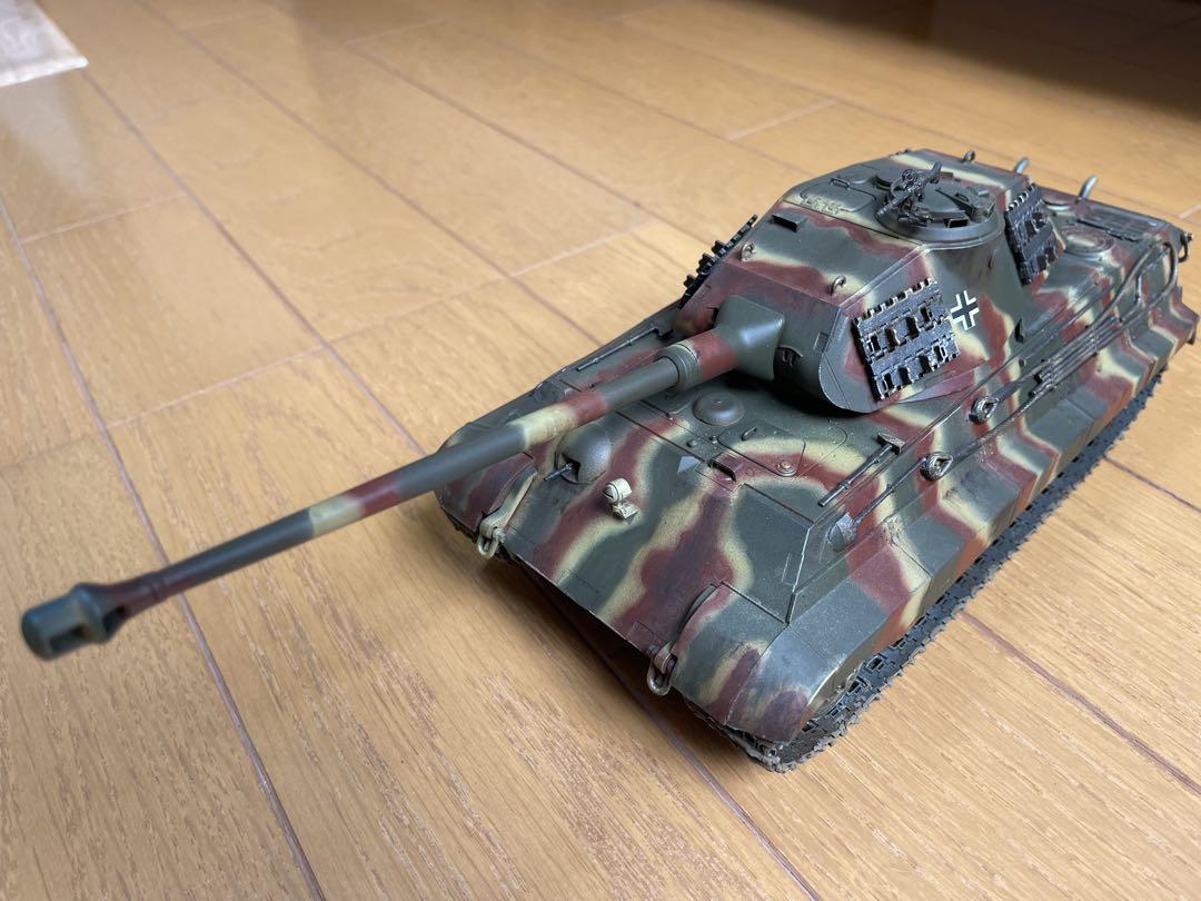 タミヤ1/35 ティーガーⅡ(ポルシェ砲塔) ドイツ陸軍 戦車プラモデル完成品