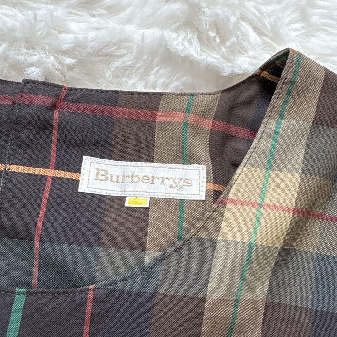BURBERRY バーバリー チェック柄 フレア スーパーロング