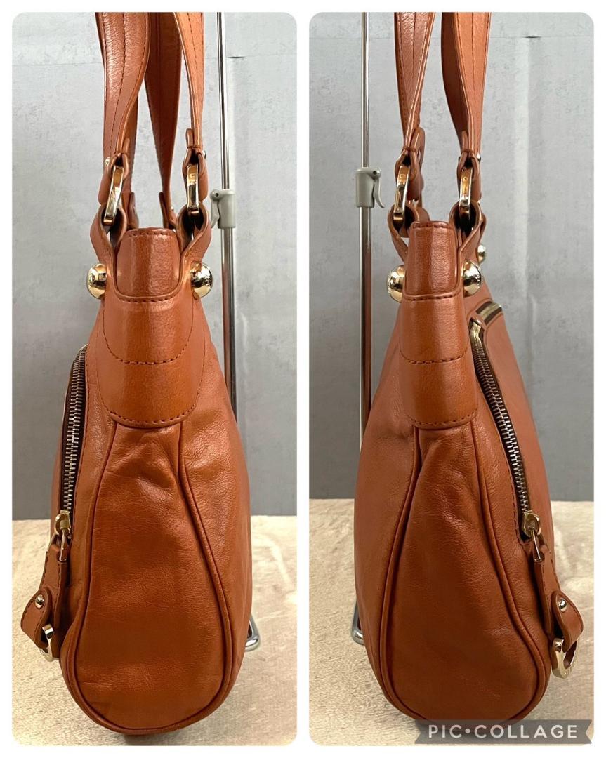極美品 バリー トートバッグ ビジネスバッグ レザー 肩掛け ブラウン 多機能