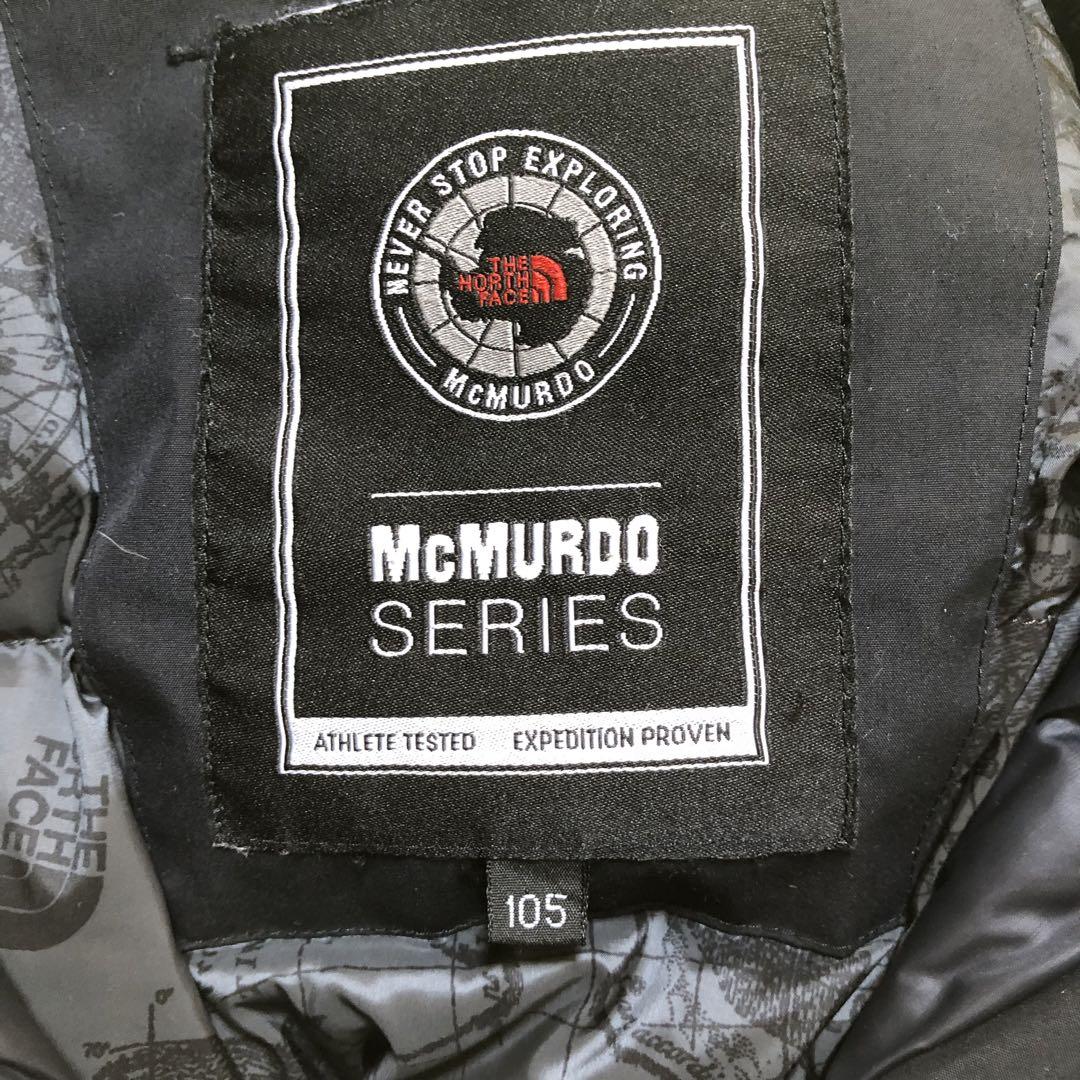 【USED】ノースフェイス men's　McMURDOダウン　XLサイズ