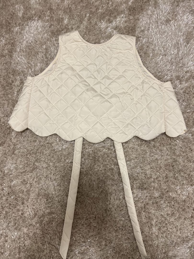 ジプソフィア Scallop Vest スカラップキルトベスト - メルカリ
