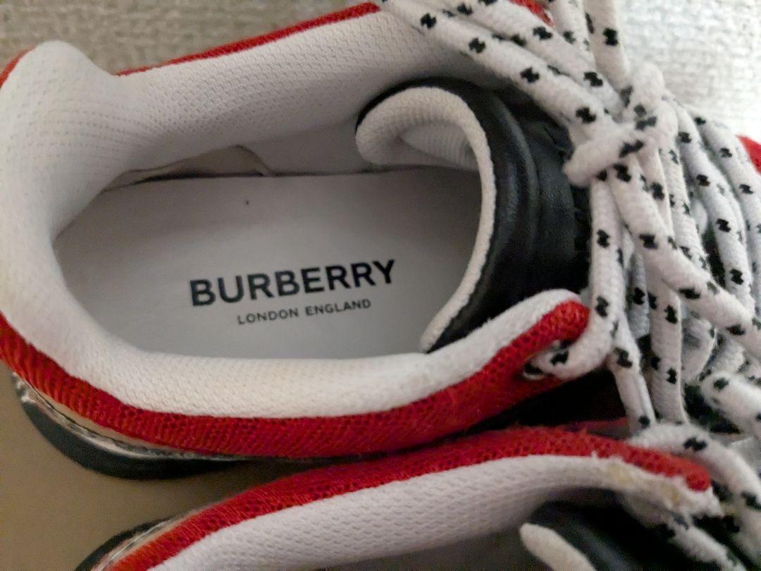 BURBERRY アイコンストライプ 靴 スニーカー　子供　キッズ19.5cm