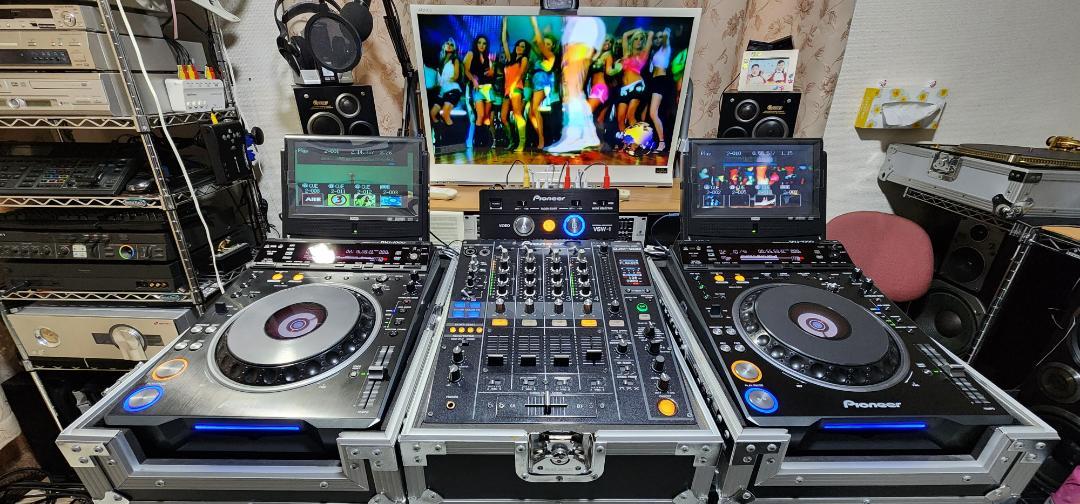 DJ-VJセット パイオニア DVJ-1000/DJM-800/VSW-1