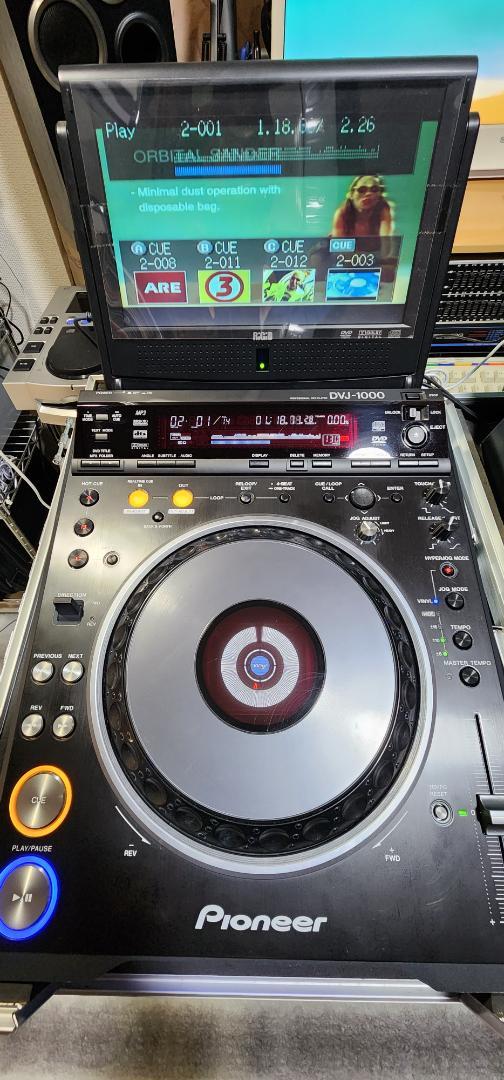 DJ-VJセット パイオニア DVJ-1000/DJM-800/VSW-1
