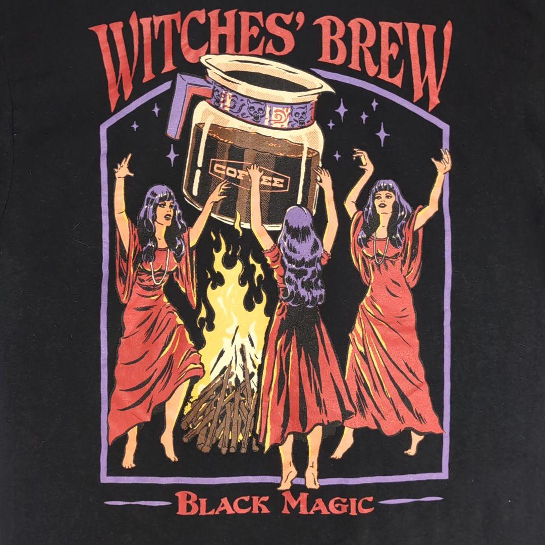 Tシャツ 黒 アート スティーブンローズ Mサイズ 黒魔術