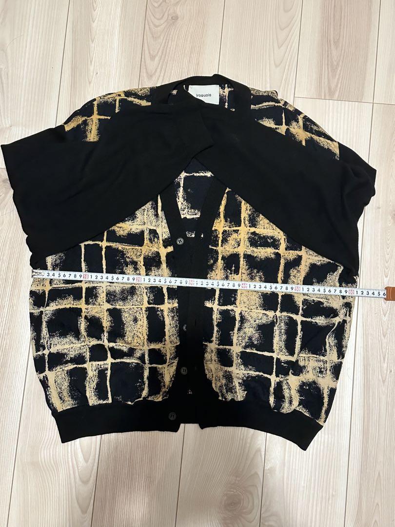 トップス Iroquois 22SS VINTAGE CHECK CD BLACK