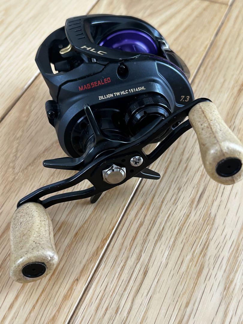 美品 ダイワ DAIWA ジリオン TW HLC 1516SHL 左ハンドル
