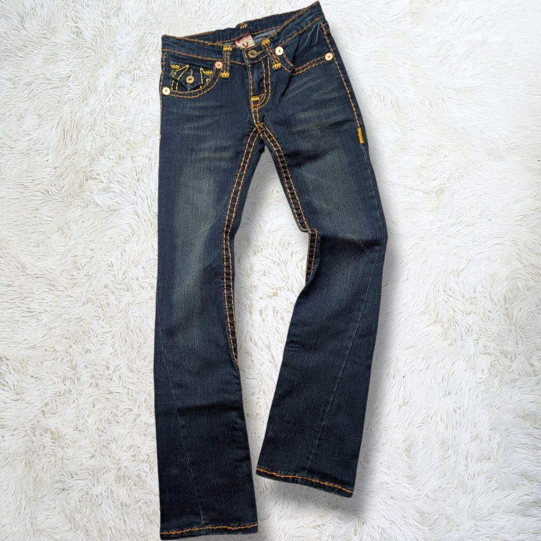 Y2K✨TRUE RELIGION✨ブーツカットフレアデニム ローライズ USA