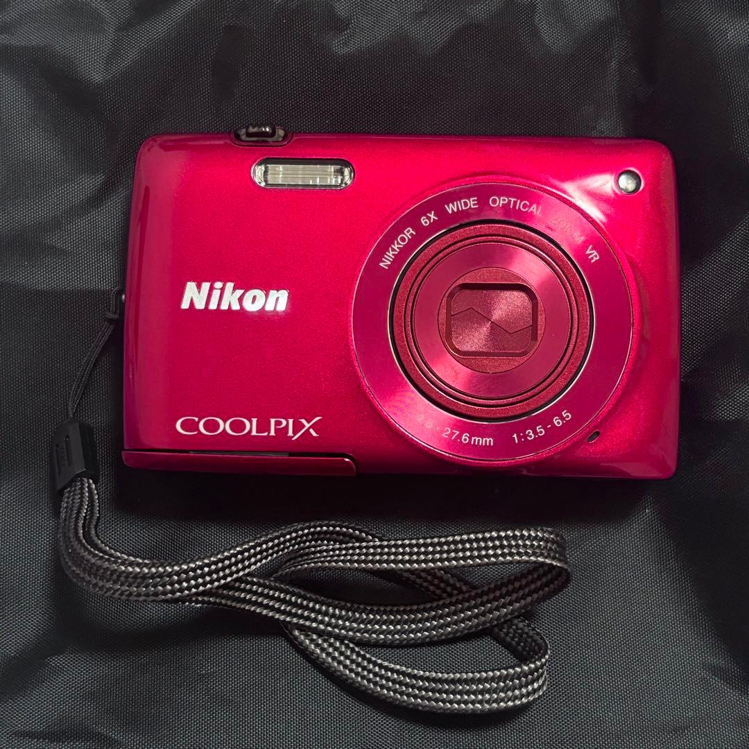 【美品】Nikon COOLPIX S4400 レッド【動作確認済】