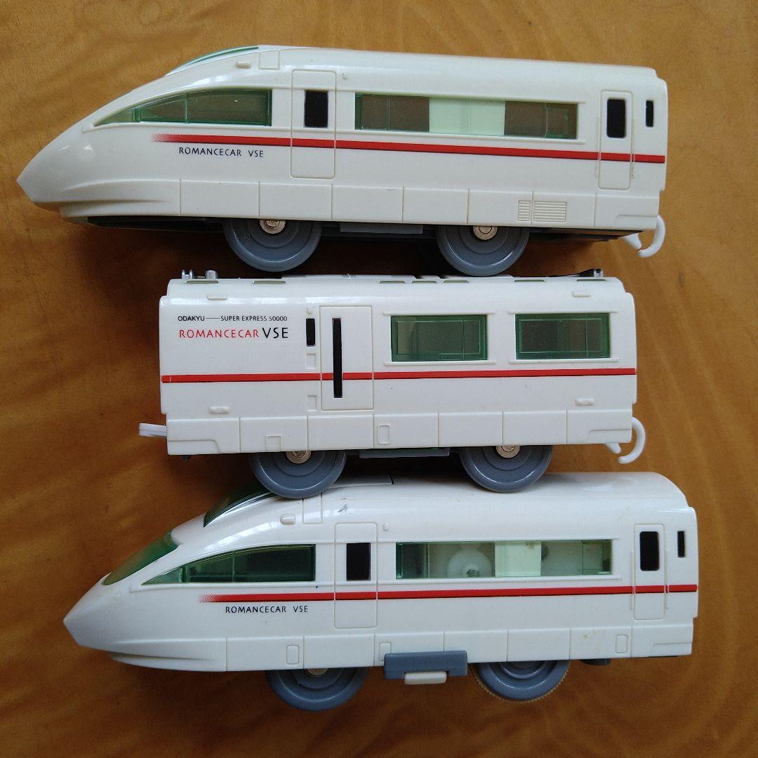 プラレール　ロマンスカー　VSE入り プラレール 小田急ロマンスカー・VSE(50000形)ありがとう!VSE