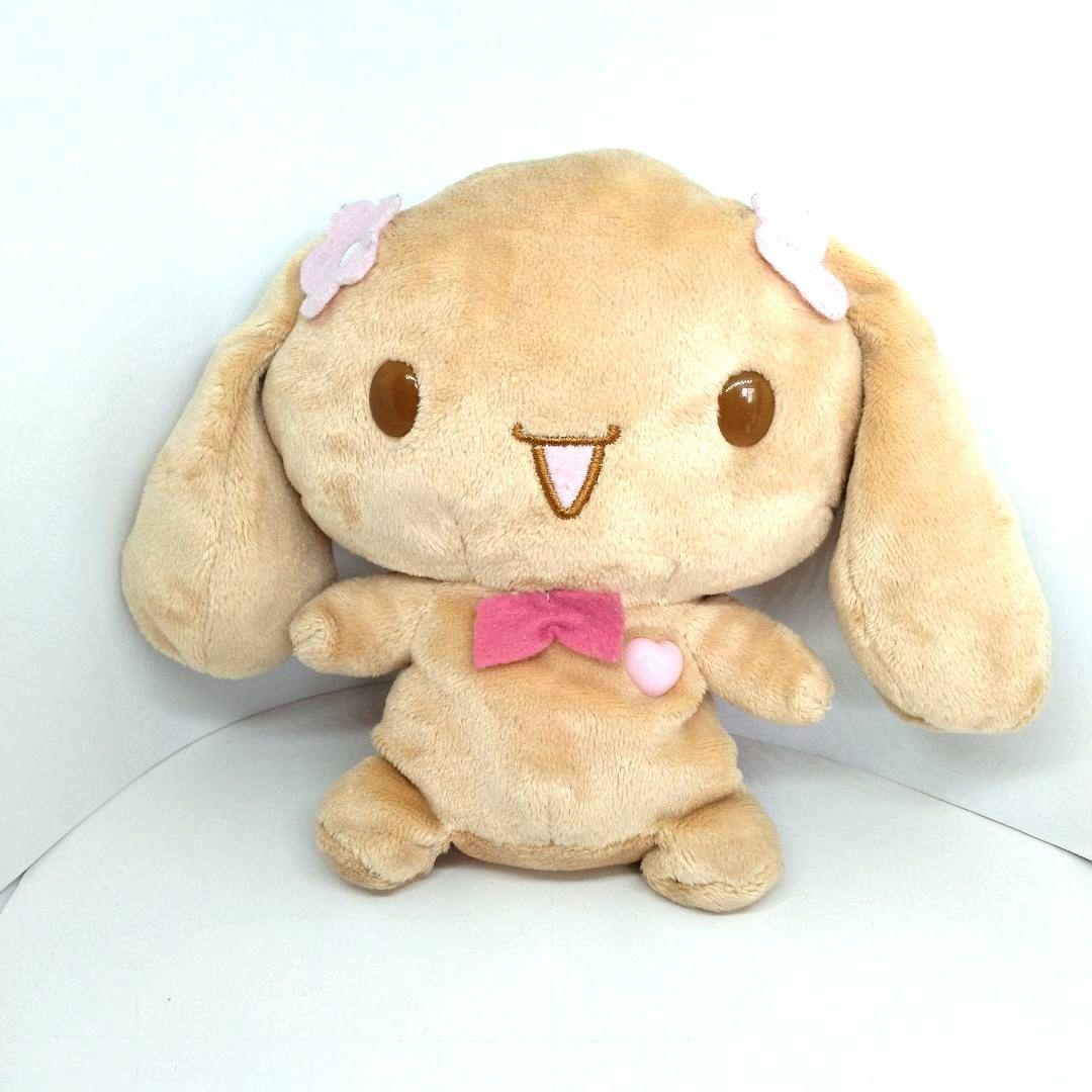 サンリオ シナモロール モカ ハート ぬいぐるみ マスコット 当時物 平成レトロ