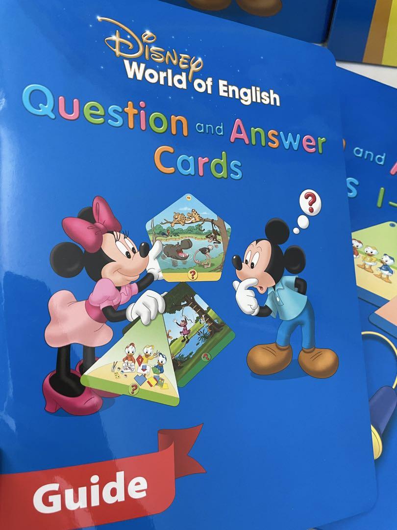 DWE ディズニー英語システム　トークアロング　Q&Aカードセット 284