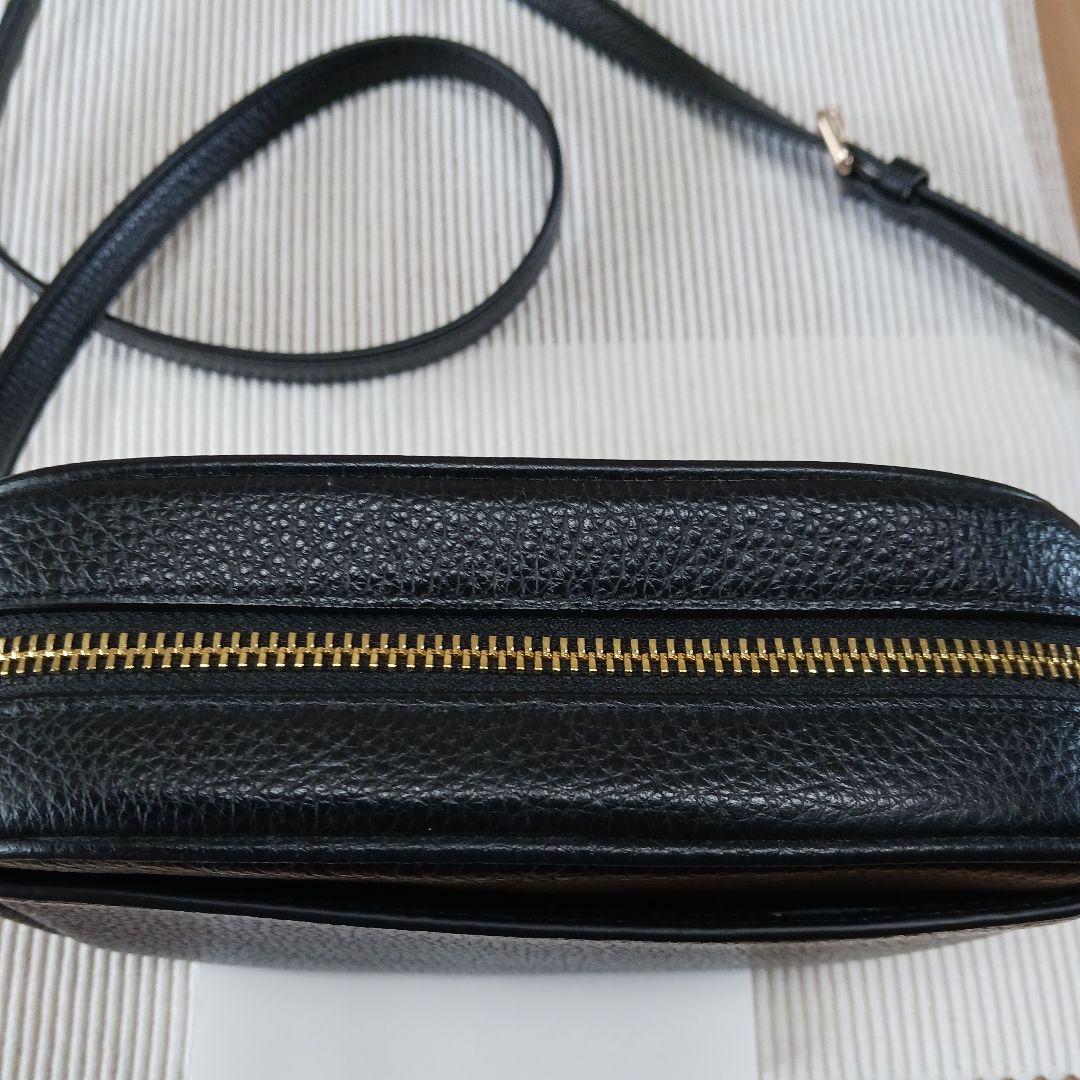2025公式店舗 極美品COACH ショルダーバッグミニ 未使用級ブラックレザー バッグ