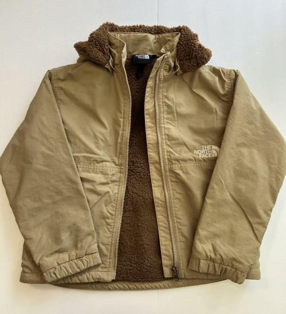 THE NORTH FACE キッズ ジャケット ベージュ ボア　120