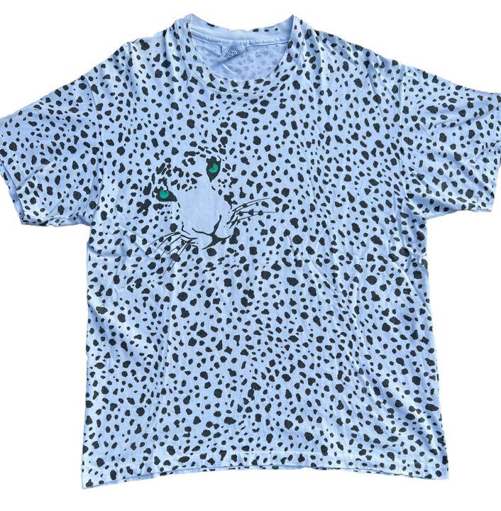90s アニマル 総柄 Tシャツ アート 動物 Tシャツ モスキートヘッド