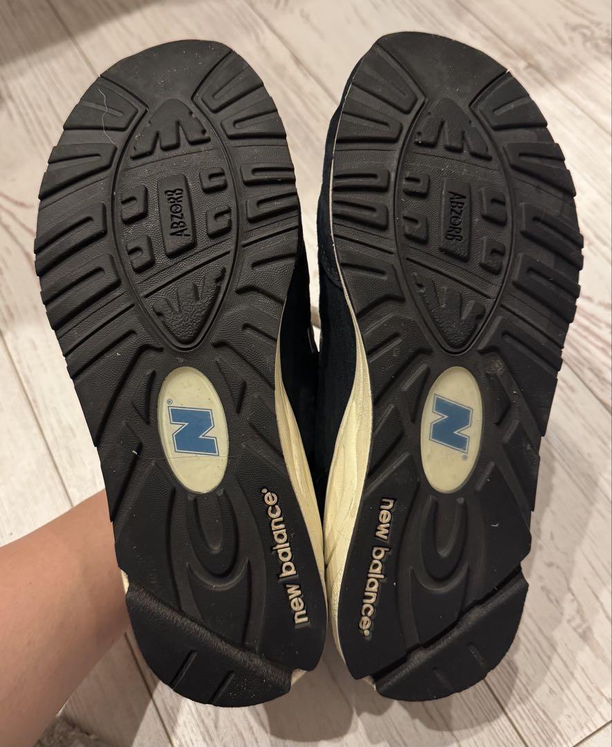 New Balance 990 V2 スニーカー グレー/ブルー