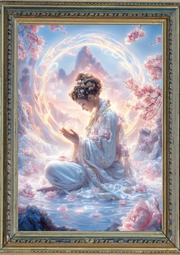 神の力と調和✨ 須佐之男命✨No.1【開運•風水•絵画風•ヒーリングアート】 P685 女神様 【開運•風水•絵画風・ヒーリングアート】の通販 by