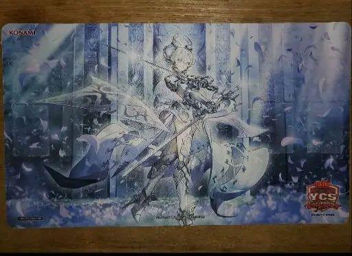 遊戯王　迷宮城の白銀姫 ラビュリンス 公式プレイマット