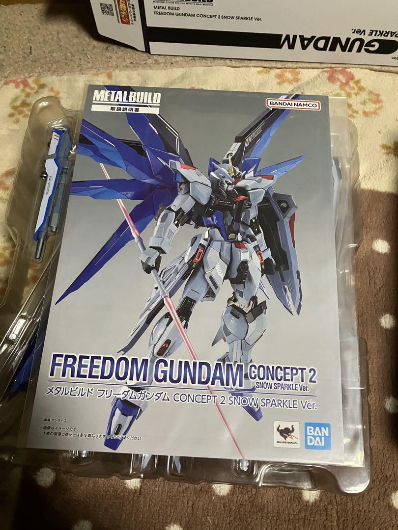 メタルビルド フリーダムガンダム snow sparcle