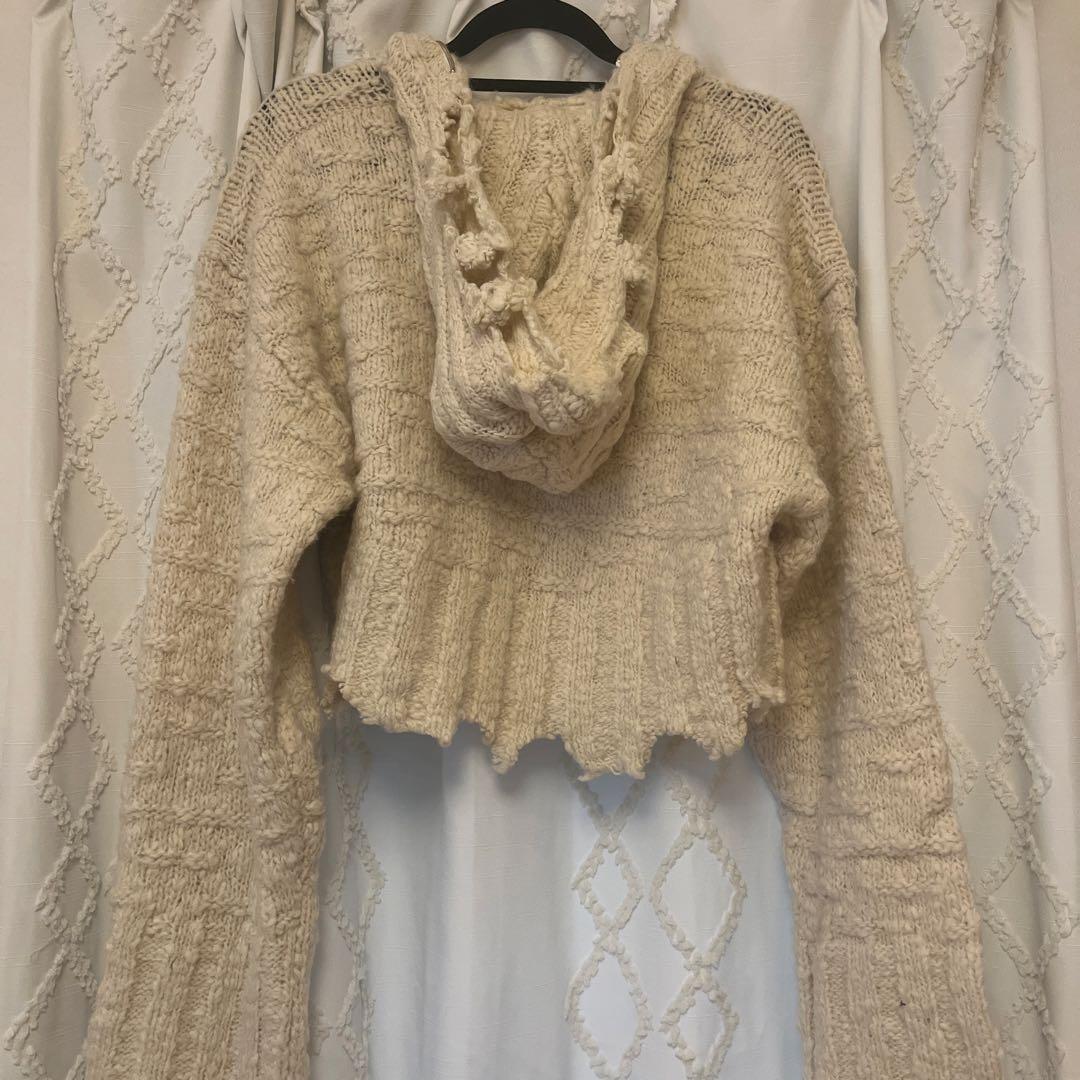 PRANK PROJECTダブルジップダメージフーディ PRANK PROJECTダブルジップダメージフーディ